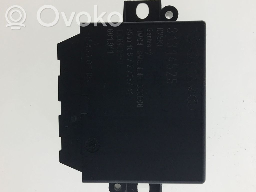 Volvo S60 Centralina/modulo sensori di parcheggio PDC 