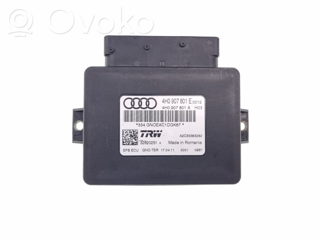 Audi A6 S6 C7 4G Hand brake control module 