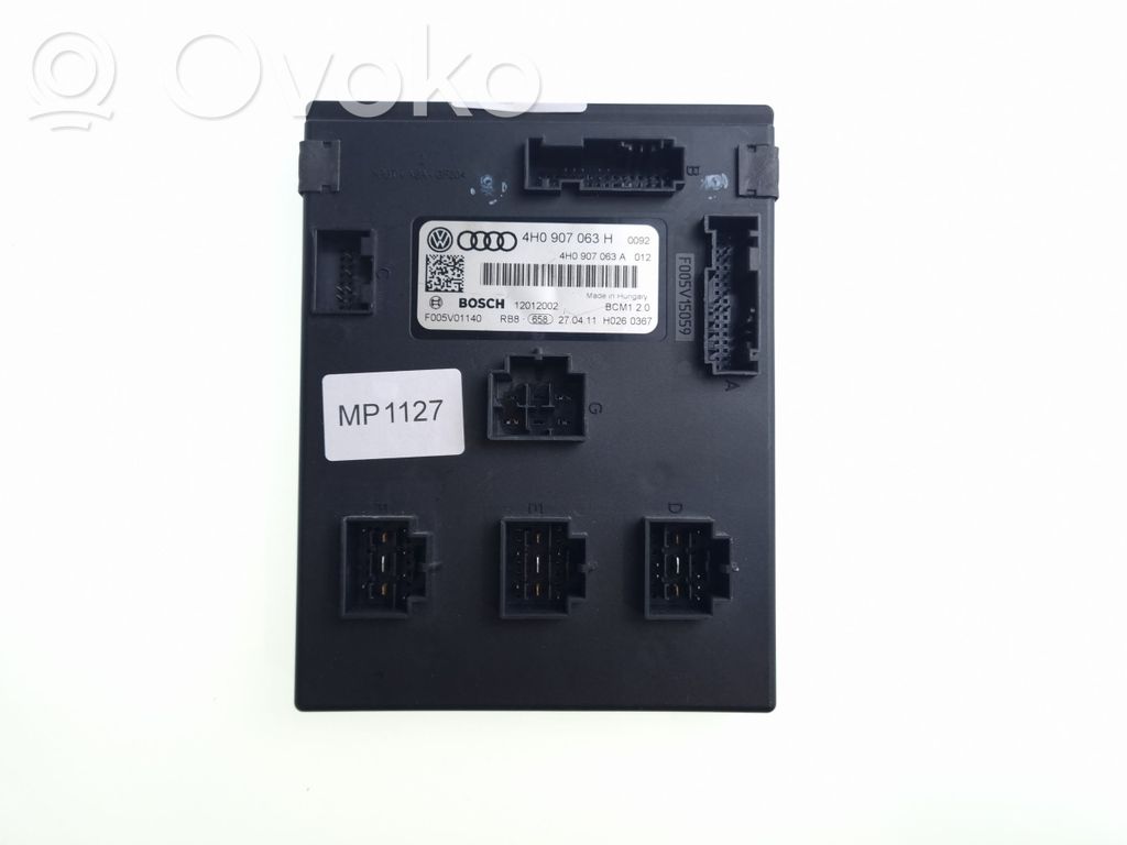 Audi A6 S6 C7 4G Komforto modulis 