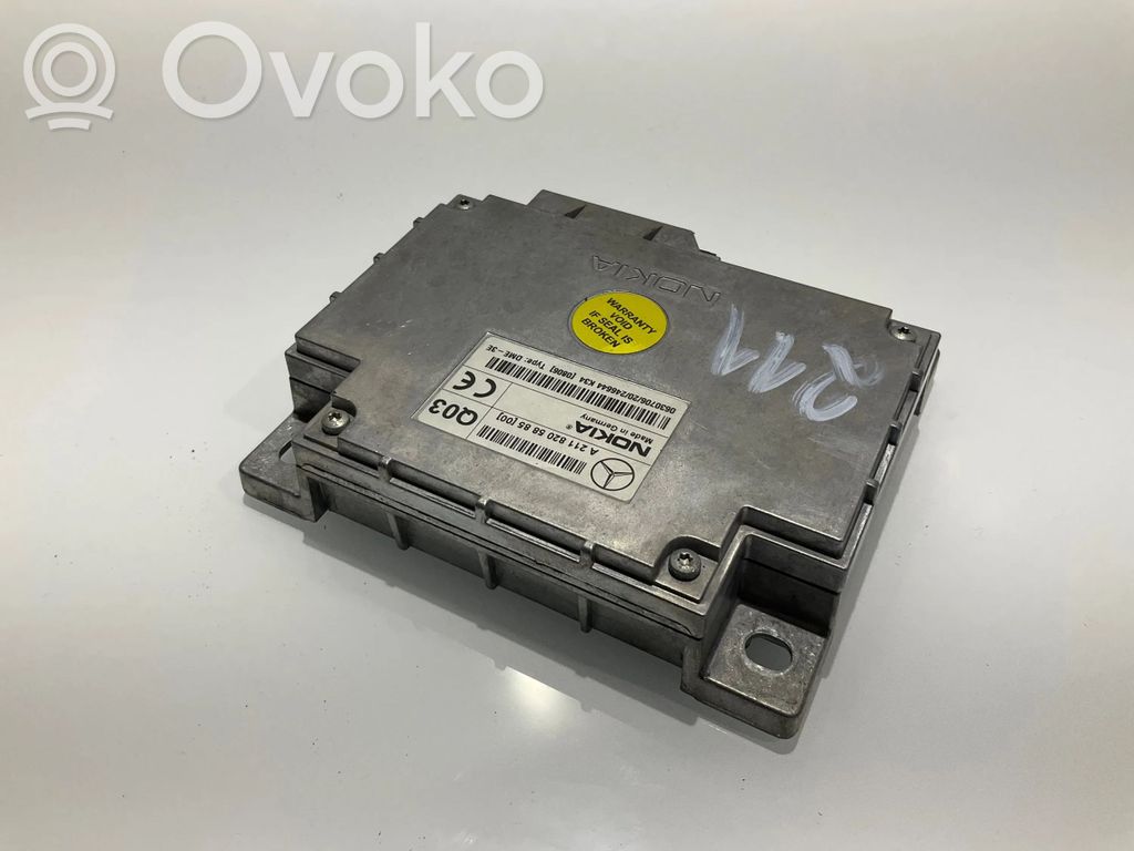 Mercedes-Benz E W211 Phone control unit/module 