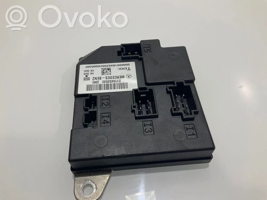 Mercedes-Benz CLS C219 Comfort/convenience module 
