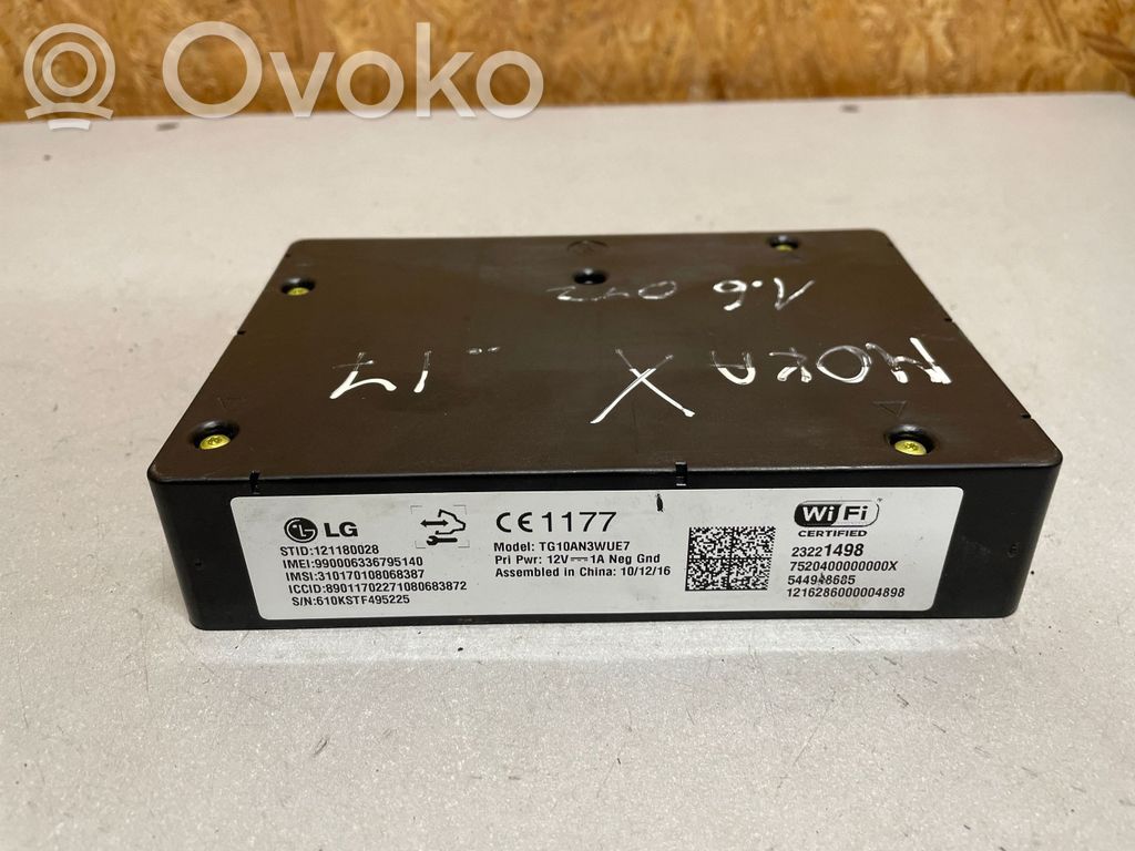 Opel Mokka X Other control units/modules 