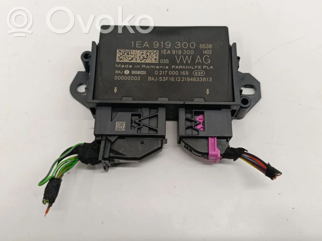 Skoda Enyaq iV Parking PDC control unit/module 