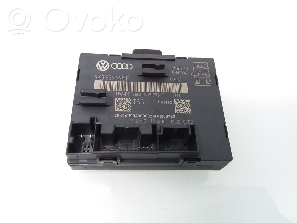 Audi A4 S4 B8 8K Door control unit/module 