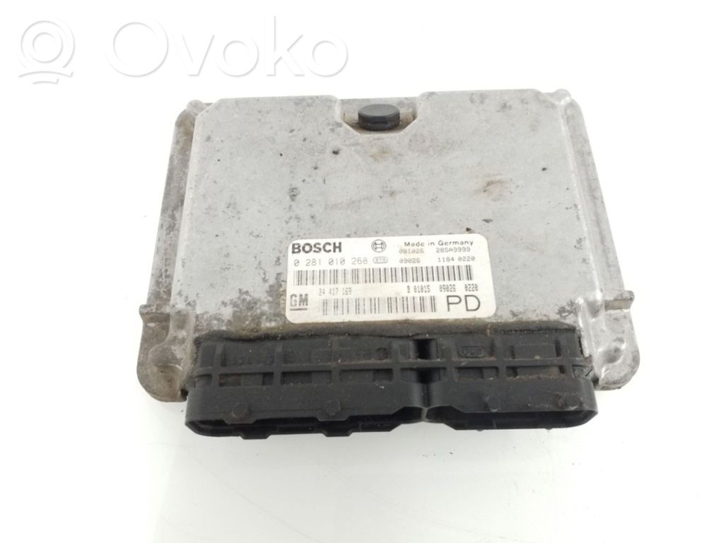 Opel Zafira A Engine control unit/module 