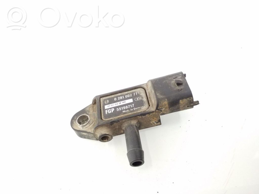 Opel Zafira B Exhaust pressure sensor 