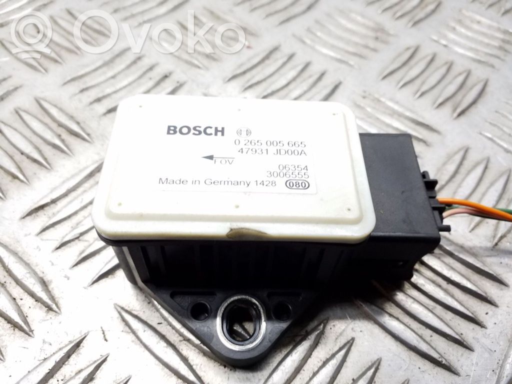 Nissan Qashqai Czujnik przyspieszenia ESP 