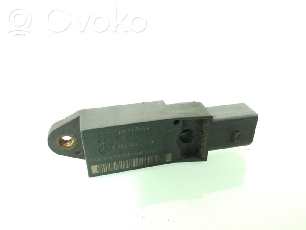 Mercedes-Benz E W211 Airbagsensor Crashsensor Drucksensor 
