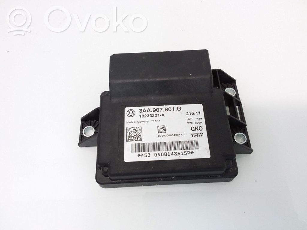 Volkswagen PASSAT B7 Hand brake control module 