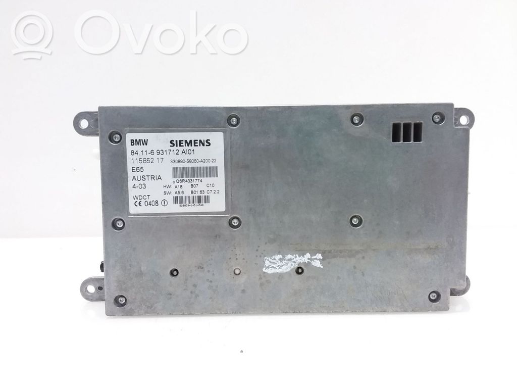 BMW 7 E65 E66 Phone control unit/module 