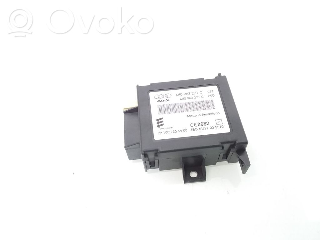 Audi A8 S8 D4 4H Auxiliary heating control unit/module 