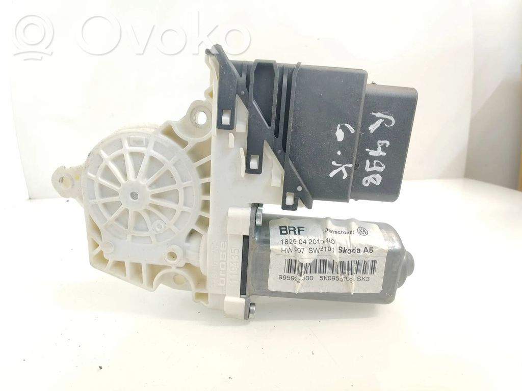 Silniczek podnoszenia szyby drzwi tylnych   5K0955703A,1829042010,5K0959795