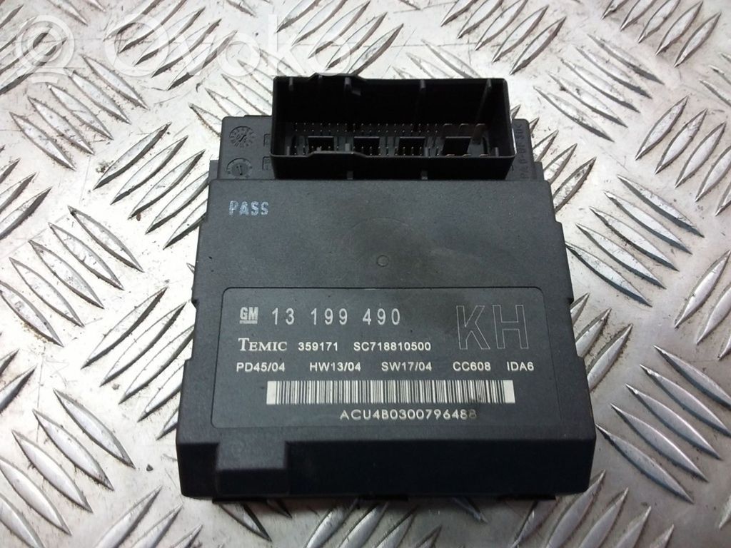 Opel Signum Comfort/convenience module 