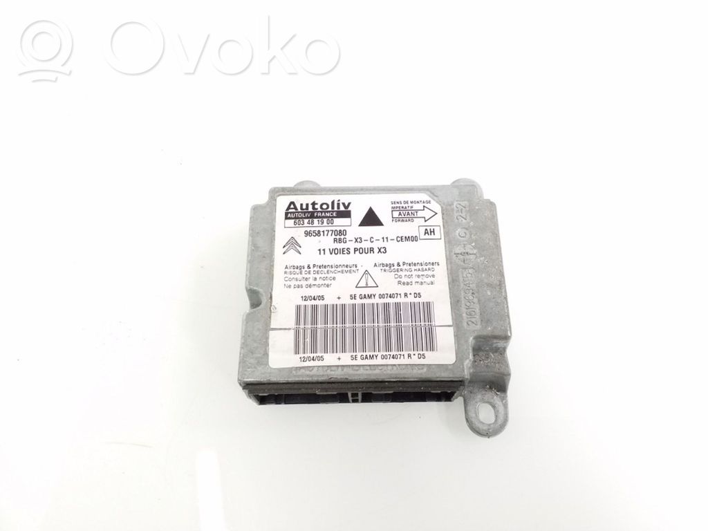 Citroen C5 Airbag control unit/module 