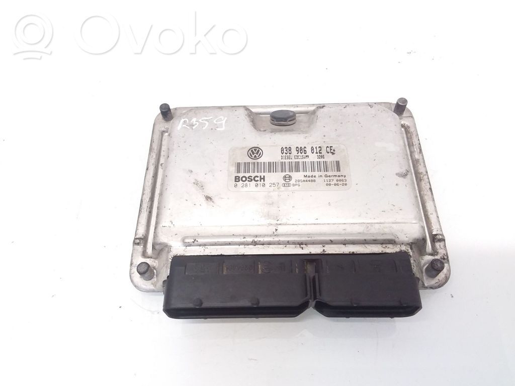 Skoda Fabia Mk1 (6Y) Engine control unit/module 