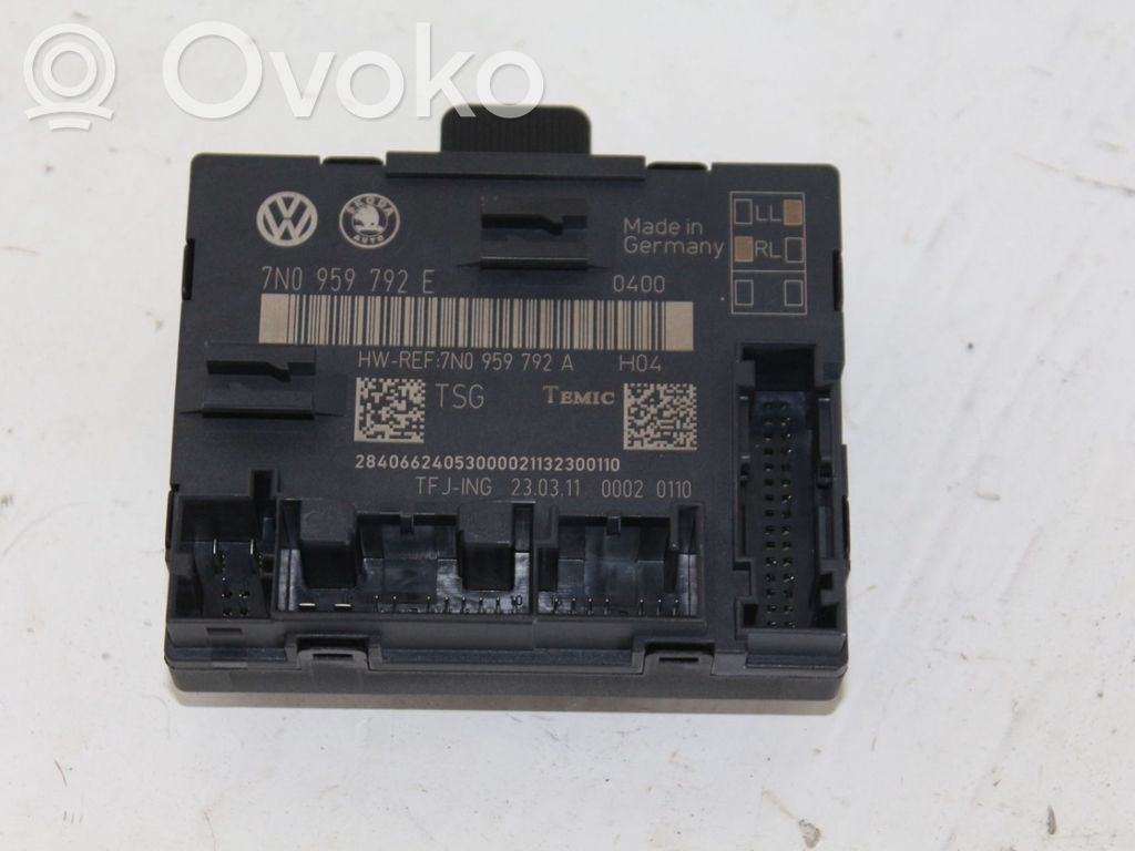 Seat Alhambra (Mk2) Door control unit/module 