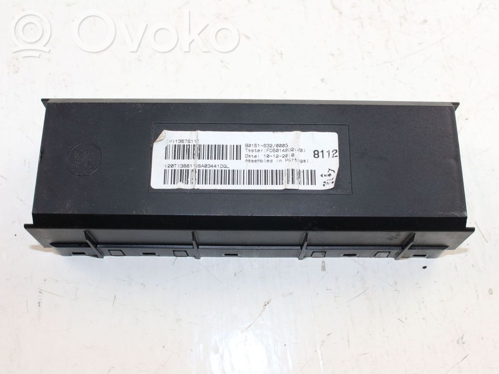 Opel Astra J Air conditioning/heating control unit 