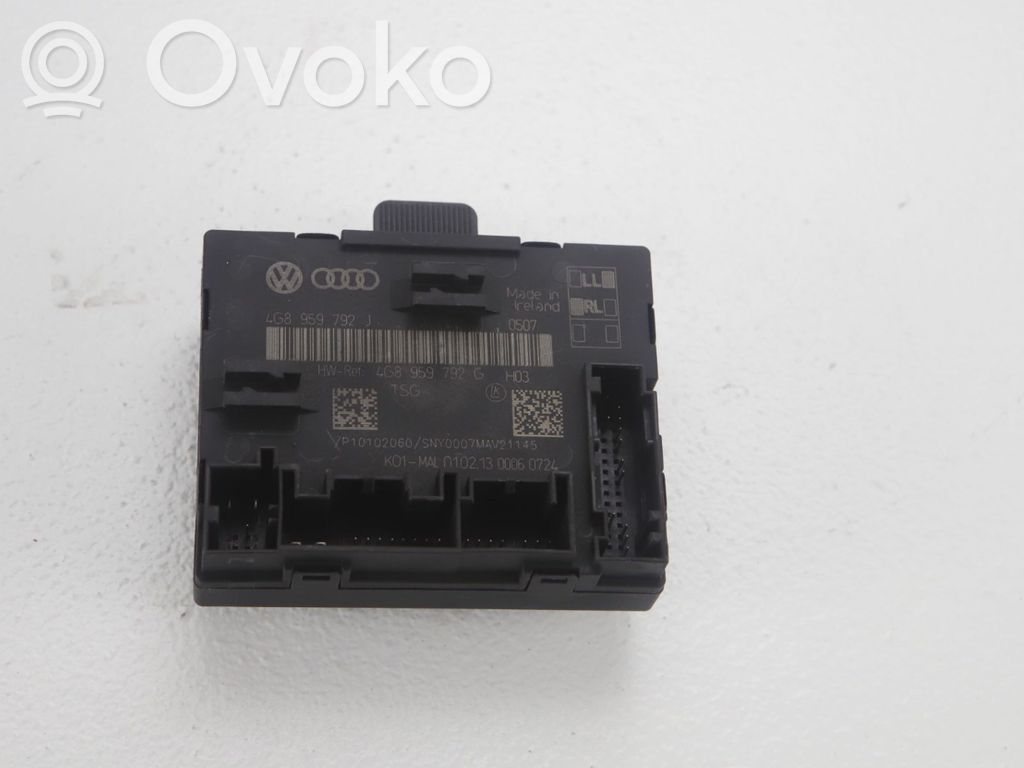 Audi A6 S6 C7 4G Door control unit/module 
