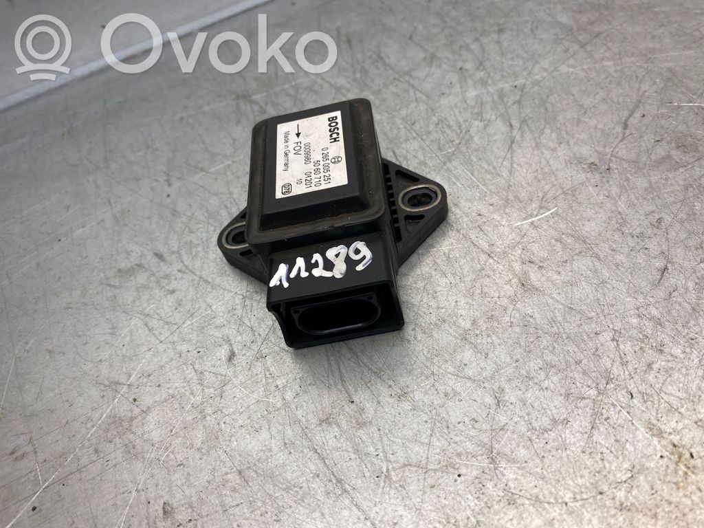 Saab 9-5 ESP acceleration yaw rate sensor 