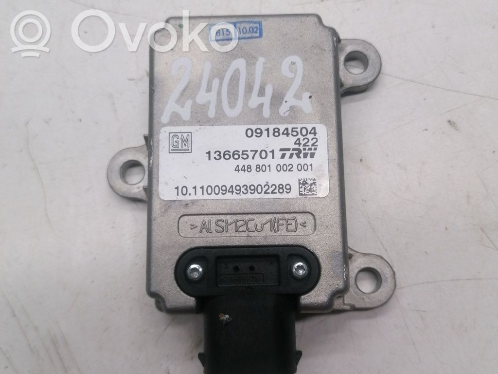 Opel Vectra C ESP acceleration yaw rate sensor 