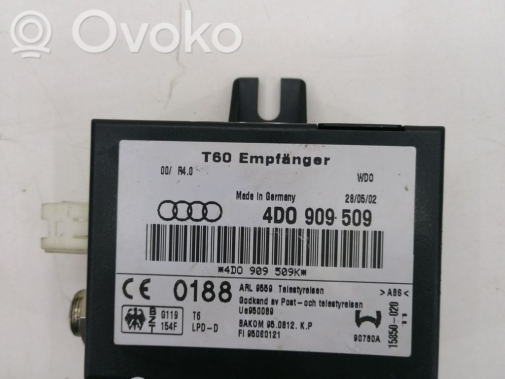 Audi A6 S6 C5 4B Auxiliary heating control unit/module 