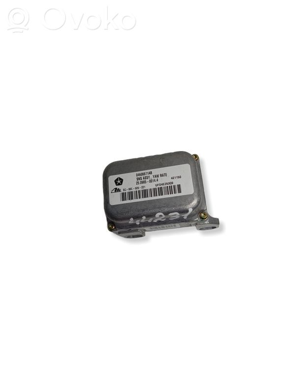 Chrysler 300 - 300C Sensor ESP de aceleración de frecuencia del intermitente 