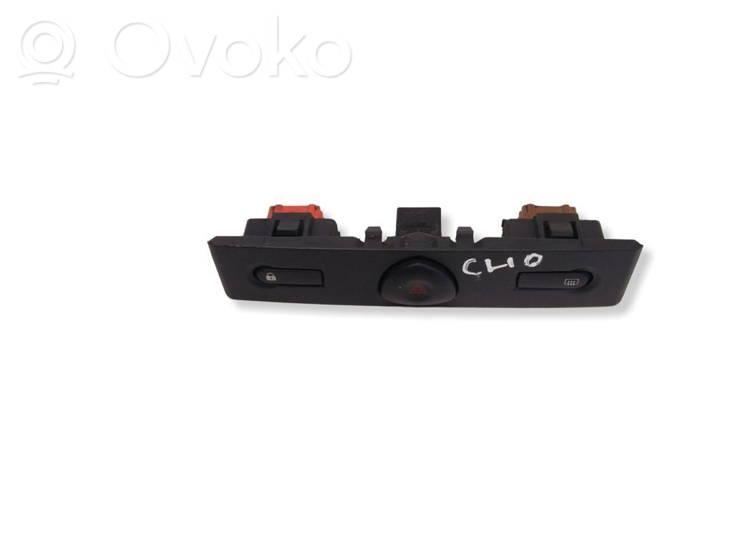 Renault Clio III Botón interruptor de luz de peligro 
