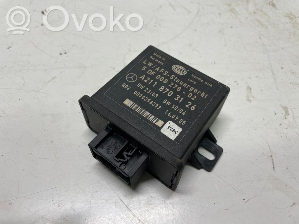 Mercedes-Benz E W211 Other control units/modules 