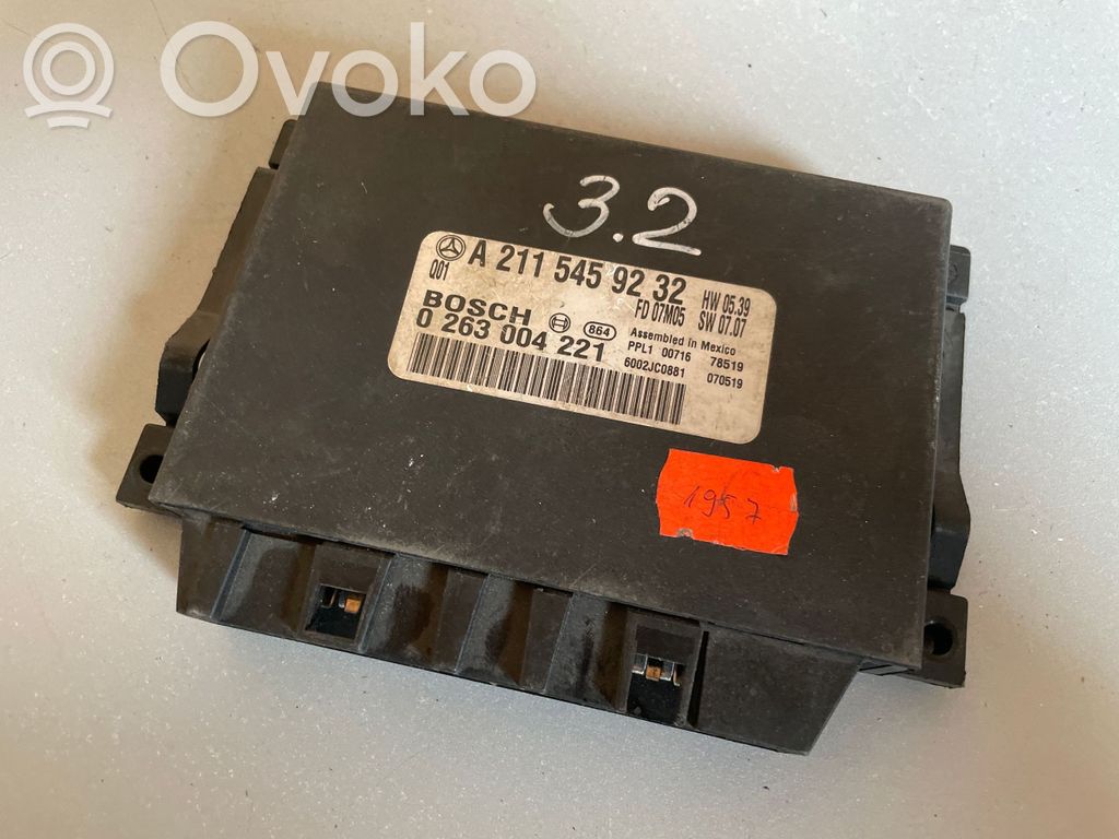 Mercedes-Benz E W211 Other control units/modules 