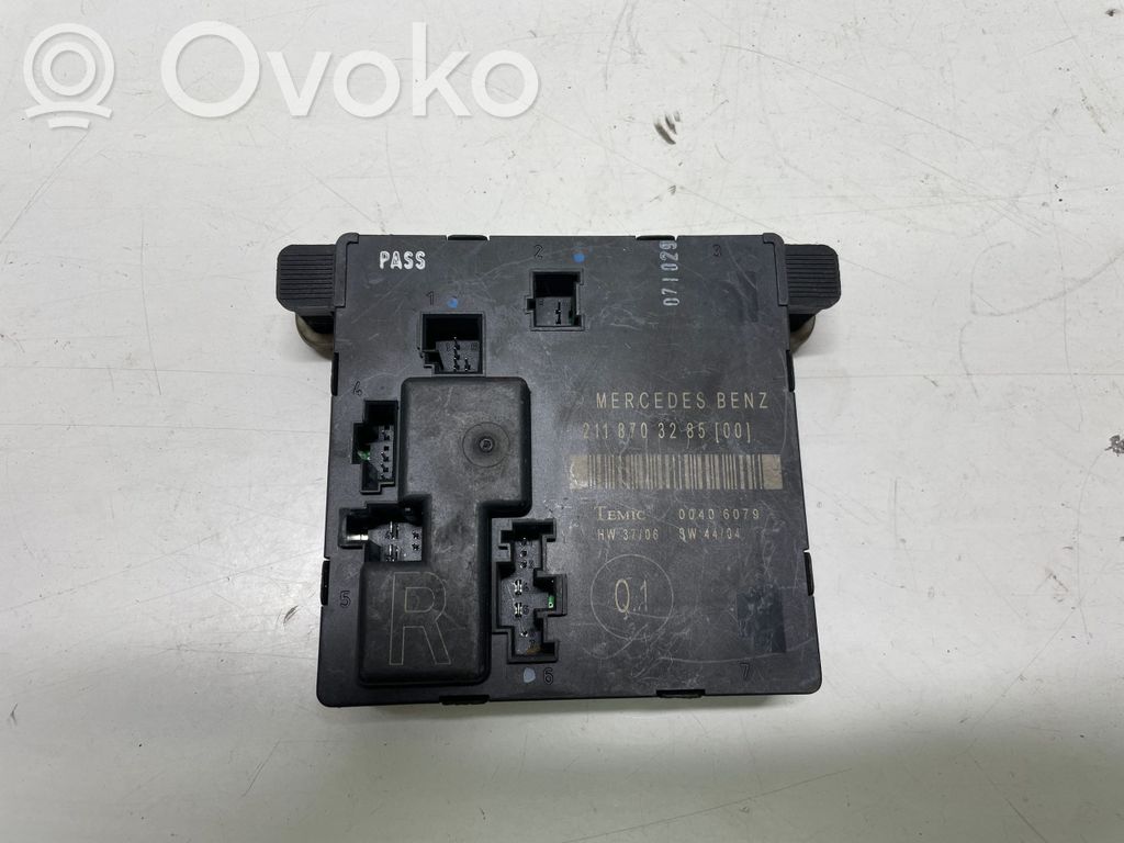 Mercedes-Benz E W211 Door control unit/module 