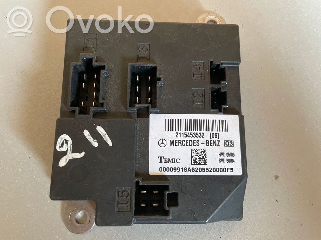 Mercedes-Benz E W211 Other control units/modules 