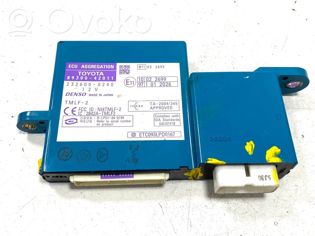Komputer / Sterownik ECU silnika   2326000240,8930042011,10022699,2842ATMLF2,97I012026,ETC093LPD0167,NI4TMLF2,RLPD1040194,TA2004345