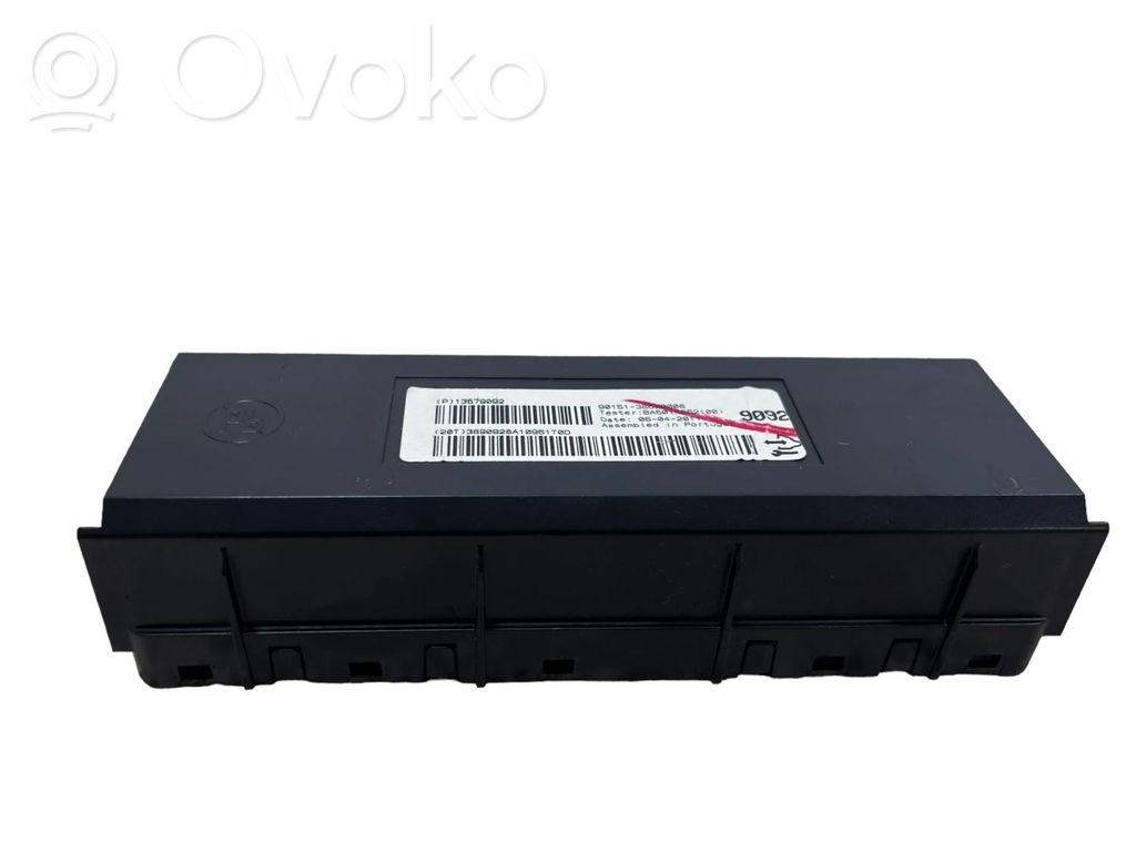 Opel Meriva B Climate control unit 