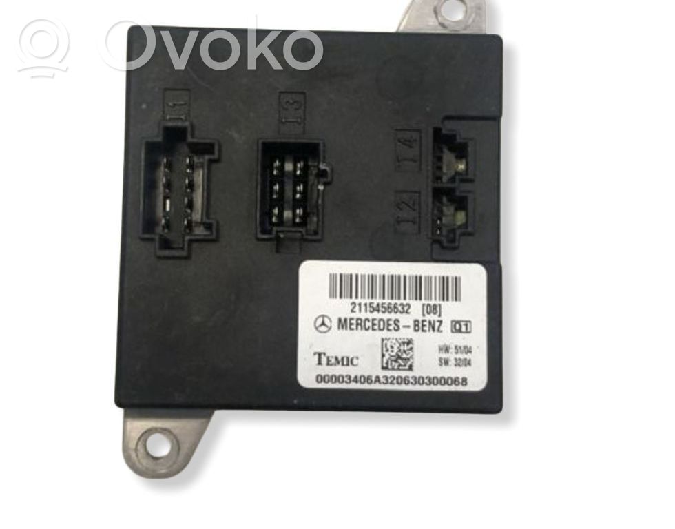 Mercedes-Benz E W211 Door control unit/module 