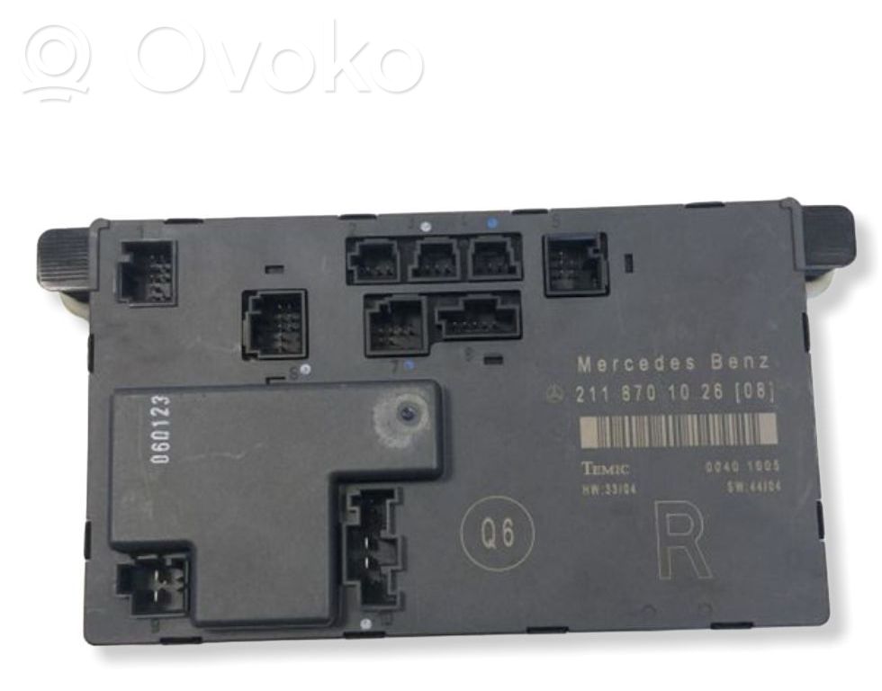 Mercedes-Benz E W211 Door control unit/module 