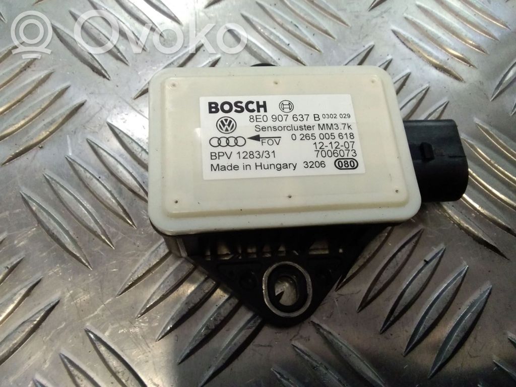 Audi A6 S6 C6 4F ESP acceleration yaw rate sensor 