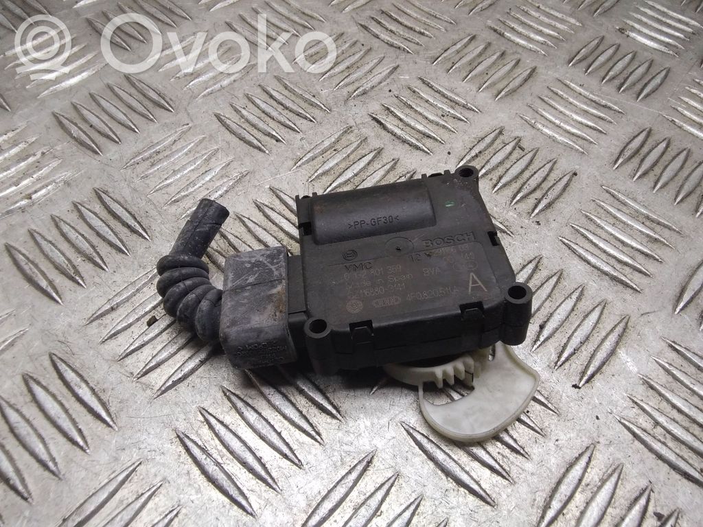 Audi A6 S6 C6 4F Motor/activador trampilla de calefacción 