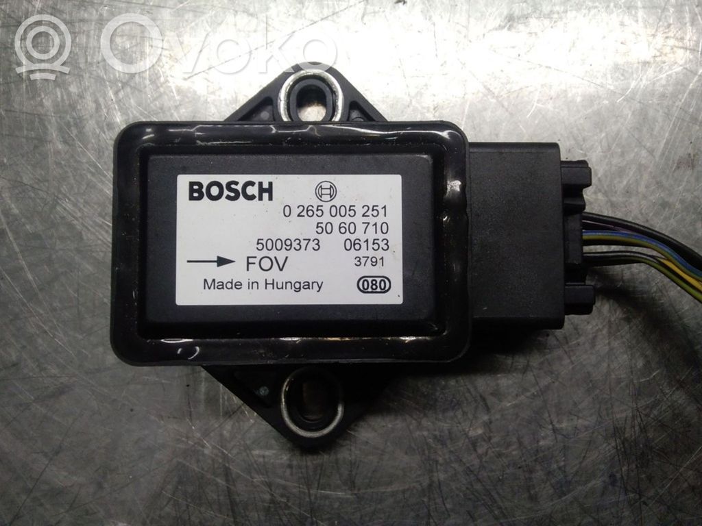 Saab 9-5 ESP acceleration yaw rate sensor 