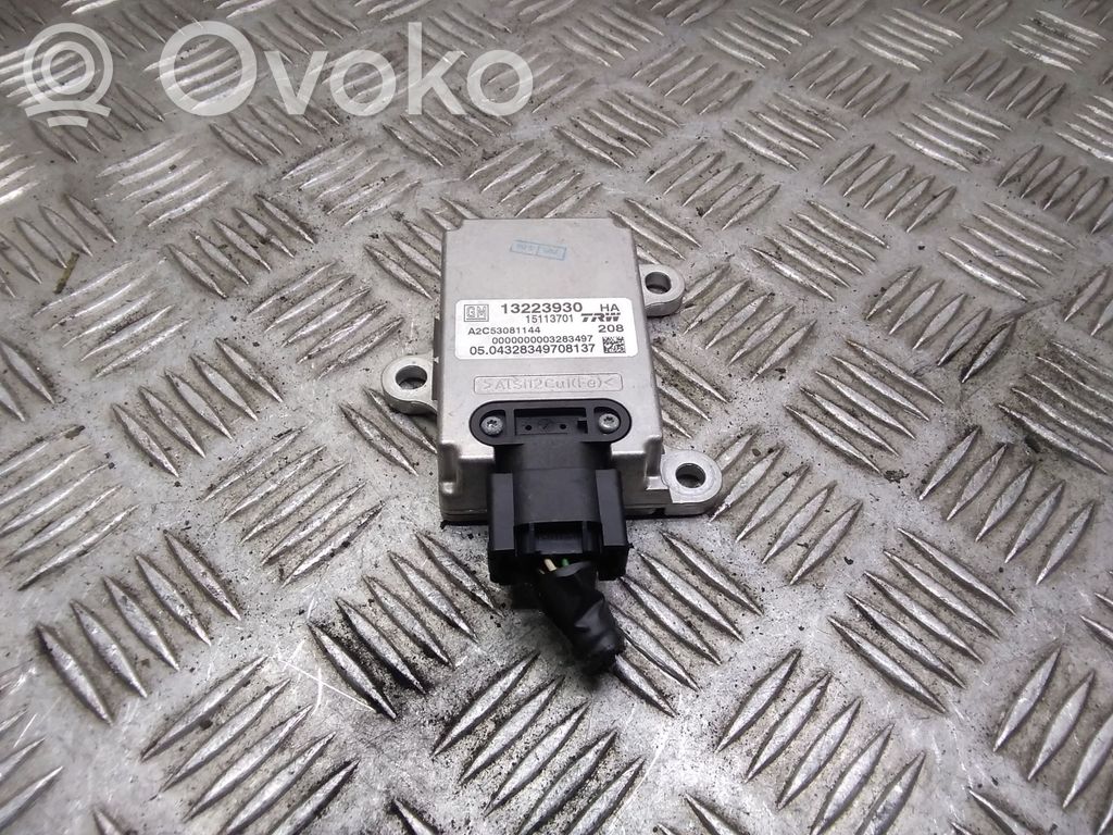 Opel Signum ESP acceleration yaw rate sensor 