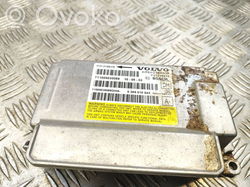Volvo S60 Airbag control unit/module 