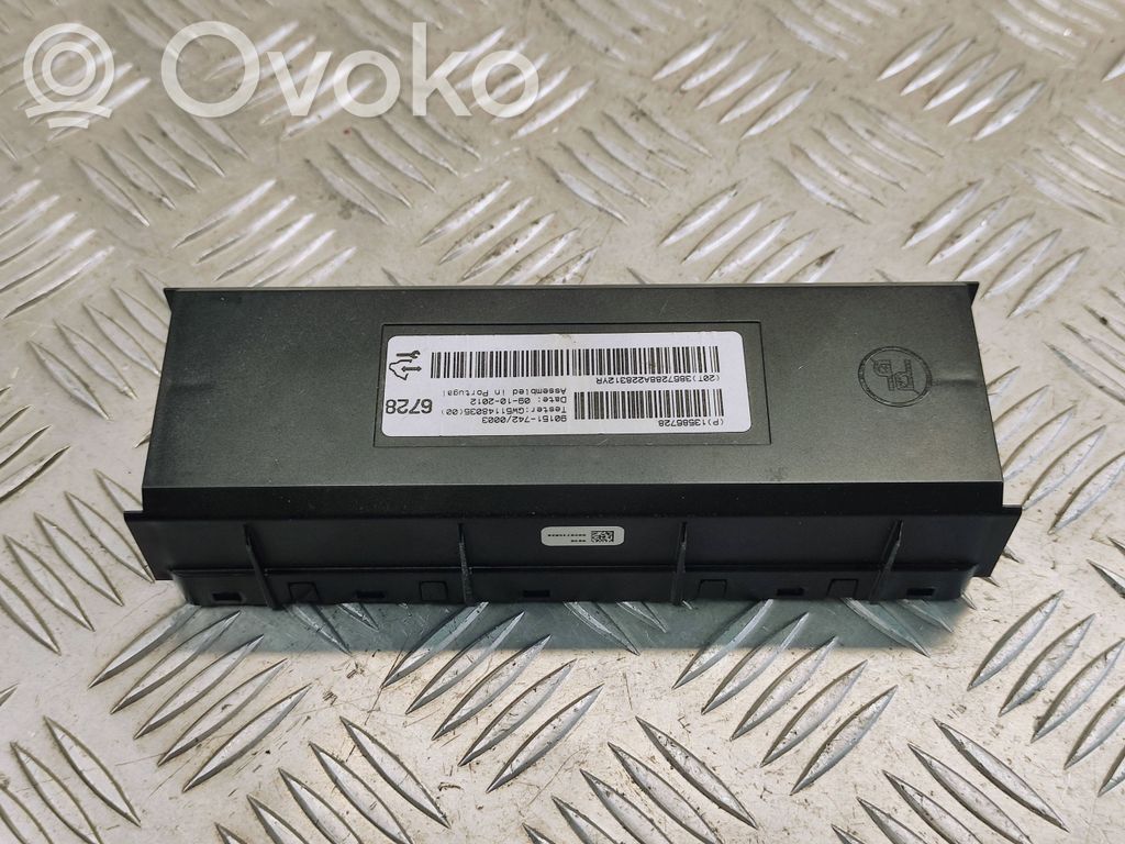 Opel Zafira C Other control units/modules 