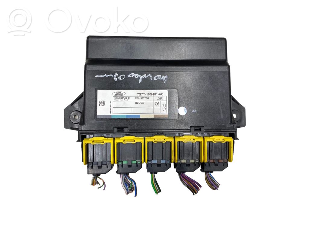 Moduł / Sterownik komfortu   7S7T19G481AC,5WK48770G
