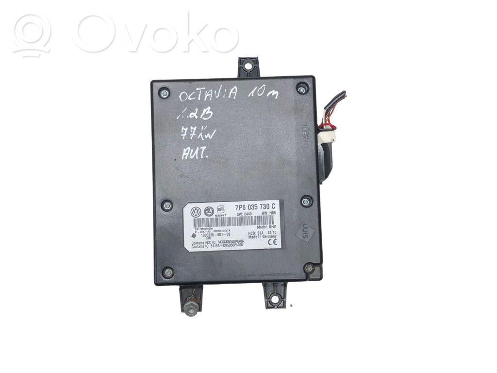 Skoda Octavia Mk2 (1Z) Bluetooth control unit module 