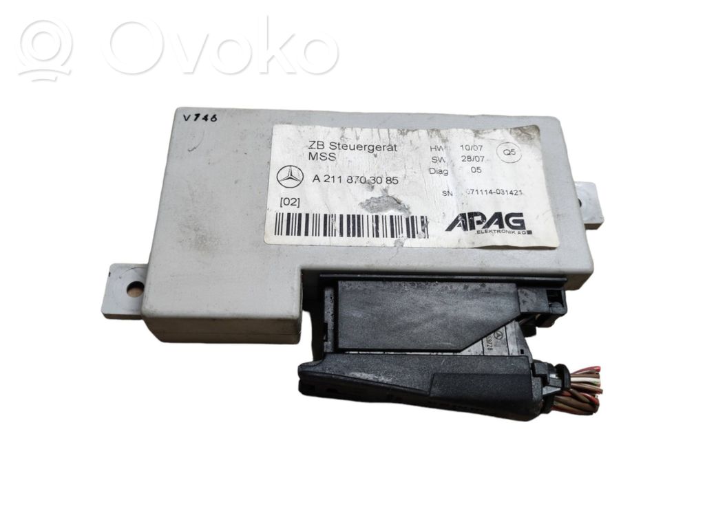 Mercedes-Benz E W211 Autres unités de commande / modules 