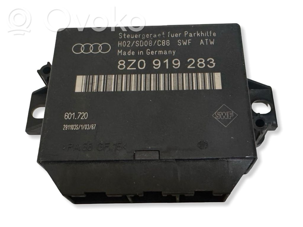 Audi A6 S6 C5 4B Parking PDC control unit/module 
