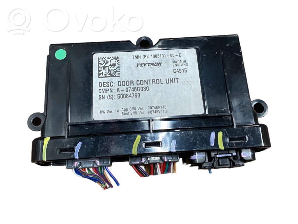Tesla Model 3 Door control unit/module 