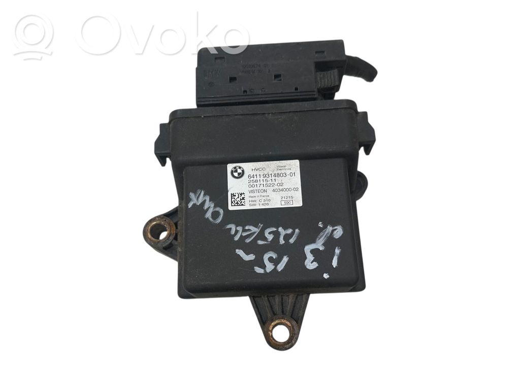 BMW i3 Other control units/modules 