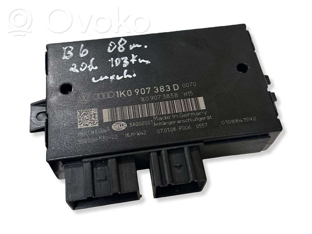 Sterownik / Moduł haka holowniczego   1K0907383D,1K0907383B,00953022
