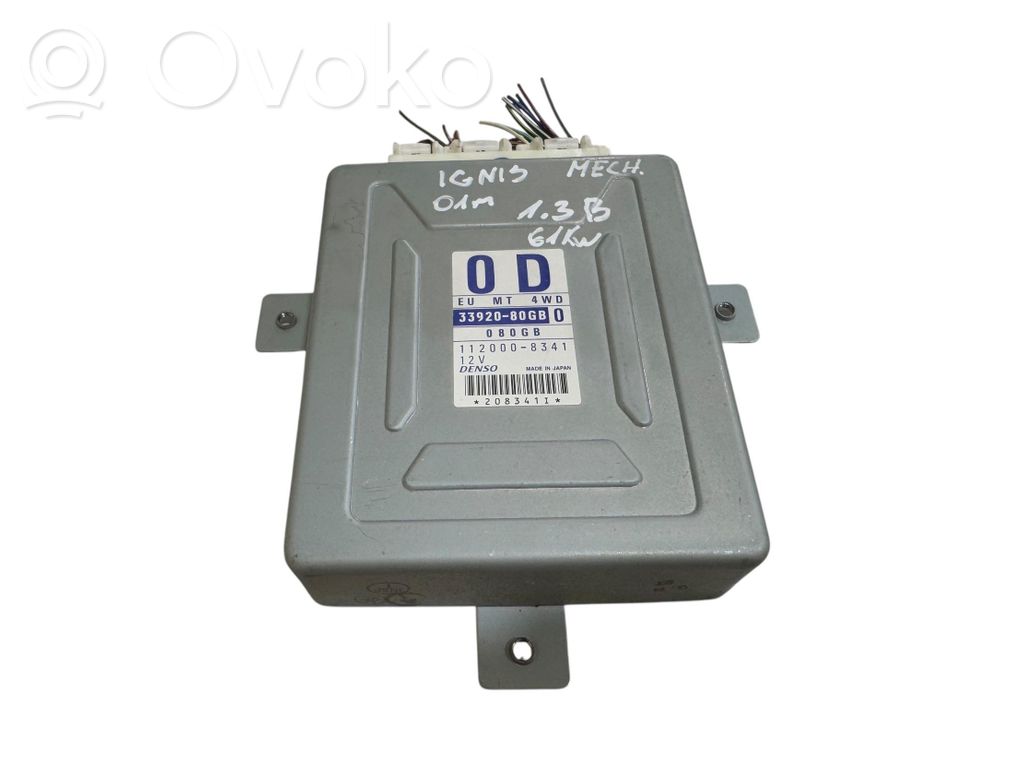 Suzuki Ignis Other control units/modules 