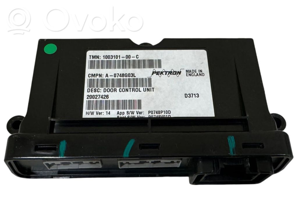 Tesla Model S Door control unit/module 